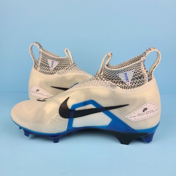 Nike Football Cleats Mens Size 8.5 Alpha Menace Elite 3 White CT6648-101 - Picture 5 of 9